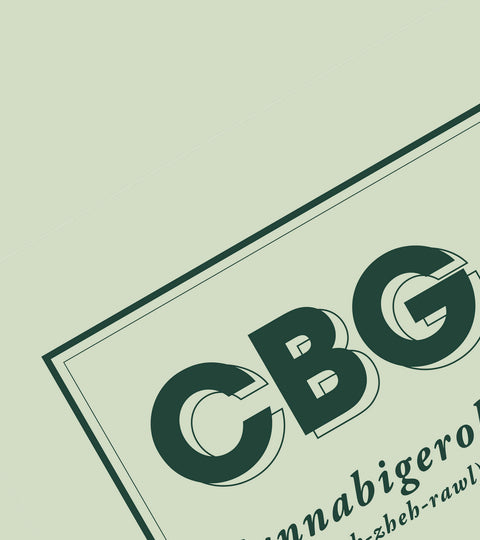 A Guide to Cannabinoids: CBG, Cannabigerol