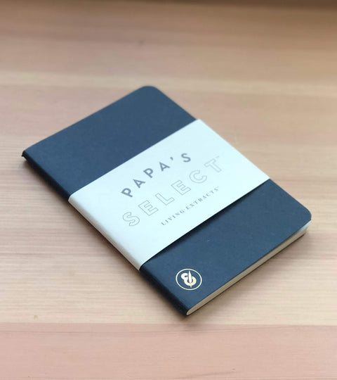 Customized Cannabis Journal - Papa & Barkley x Goldleaf
