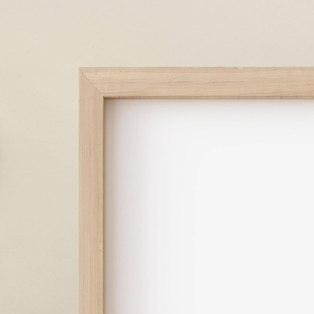 Natural Picture Frame: A Classic Minimalist Display | Goldleaf