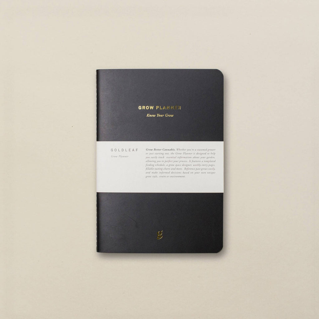 The Grow Planner: A Cannabis Growers Journal | Goldleaf